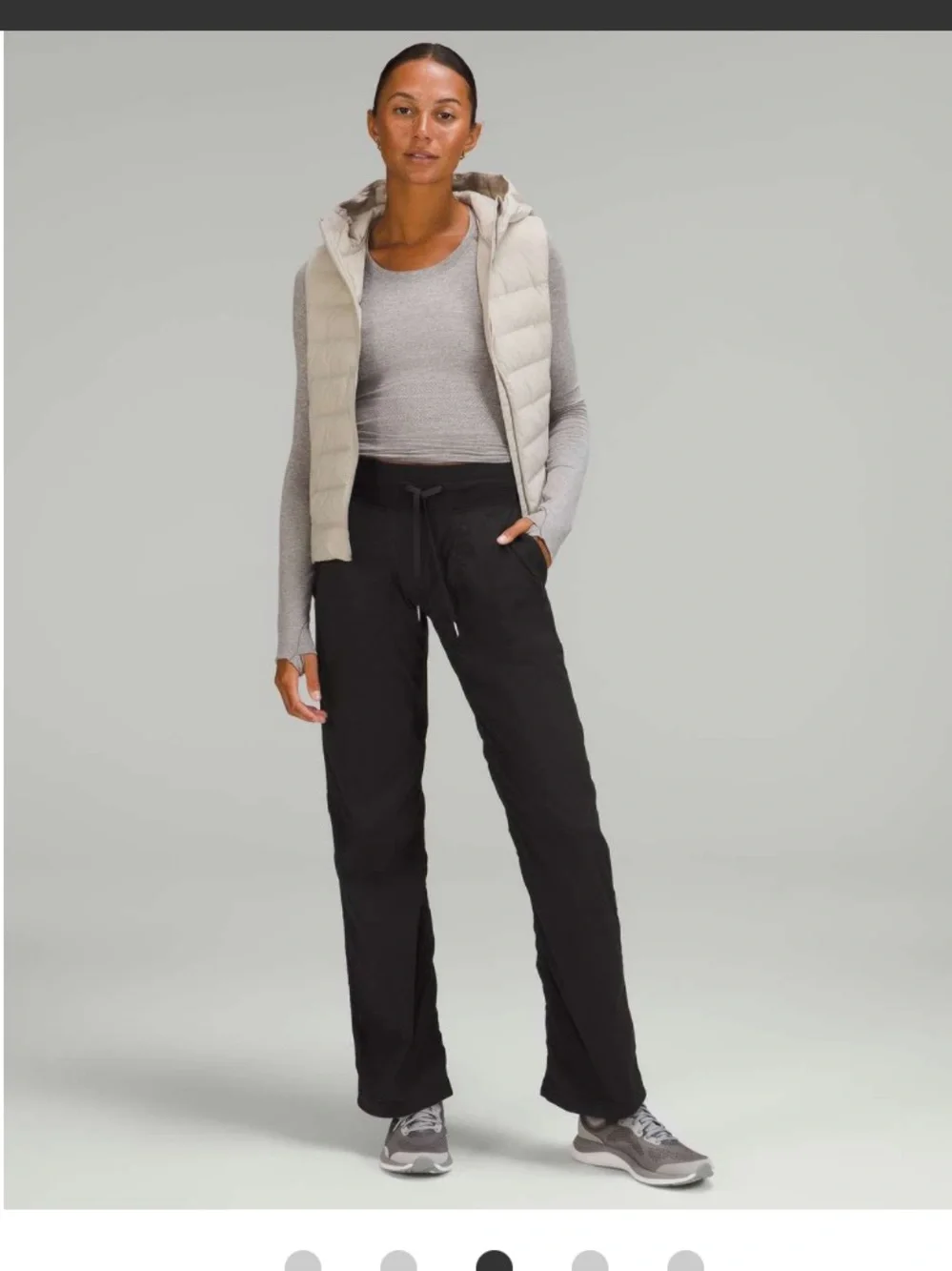 lululemon athletica Dance Studio Mid-Rise Pants, Size 4, Black